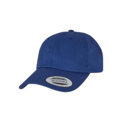 Czapka bejsbolówka Flexfit Low Profile Cotton. Niebieskie czapki męskie FLEXFIT, bez wzorów, z bawełny. Za 68.15 zł.
