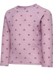 Hummel hmlMINI BEE AOP SWIM T-SHIRT L/S – Koszulka kąpielowa z długim rękawem,. Fioletowe koszulki dziewczęce HUMMEL, l, bez wzorów, z elastanu, bez ramiączek. Za 191.00 zł.