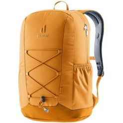Plecak miejski Deuter Gogo - amber/maple. Brązowe plecaki damskie Deuter, bez wzorów, z materiału. Za 243.70 zł.