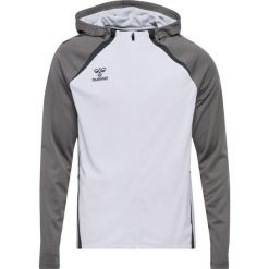 Damska kurtka z kapturem Hummel Lead 2.0. Białe kurtki damskie HUMMEL, bez wzorów, z dresówki, z kapturem. Za 332.50 zł.