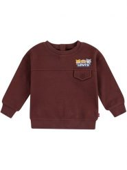 Levi's Kids Bluza w kolorze brązowym rozmiar: 68. Brązowe bluzy i bluzki niemowlęce Levi's Kids, bez wzorów, bez ramiączek, bez kaptura. Za 79.59 zł.