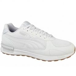 Buty do chodzenia męskie Puma Graviton. Białe obuwie do biegania damskie Puma. Za 335.00 zł.