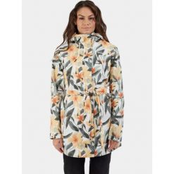 Płaszcz przeciwdeszczowy damski Fundango Regina II. Brązowe kurtki przeciwdeszczowe damskie Fundango, xl, bez wzorów, sportowe. Za 419.90 zł.