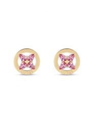 Guess Kolczyki JUBE06 040JW Złoty. Żółte kolczyki damskie Guess, ze stali. Za 189.99 zł.