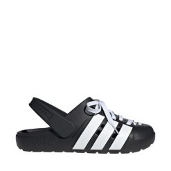 Klapki adidas Adilette Clog 2.0. Białe klapki damskie Adidas, bez wzorów, bez obcasa. Za 159.90 zł.