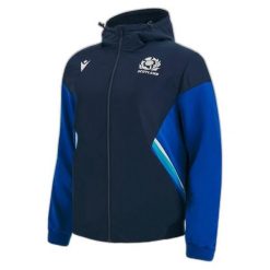 Parka Écosse 2022/23. Niebieskie parki męskie Macron, l, z aplikacjami, z dresówki. Za 261.00 zł.