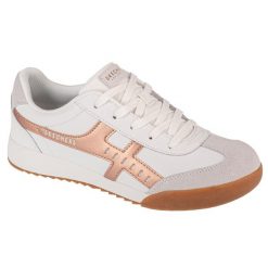 Buty sportowe Sneakersy damskie, Zinger - Metallic Roads. Białe buty sportowe na co dzień damskie Skechers, bez wzorów, trekkingowe. Za 299.99 zł.