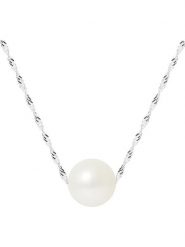 Pearline Złoty naszyjnik z perłą - dł. 42 cm rozmiar: onesize. Białe naszyjniki damskie Pearline, złote. Za 861.99 zł.