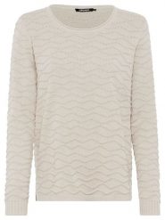 Olsen Sweter w kolorze beżowym rozmiar: 42. Brązowe swetry klasyczne damskie Olsen, bez kołnierzyka. Za 86.99 zł.