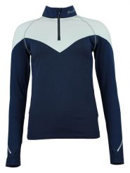 Peak Mountain Koszulka funkcyjna "Antor" w kolorze granatowym rozmiar: S. Niebieskie bluzki sportowe damskie Peak Mountain, s, bez wzorów, z materiału, bez ramiączek. Za 122.38 zł.