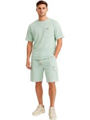 Geographical Norway Bermudy "Palafel" w kolorze miętowym rozmiar: XXL. Zielone szorty męskie Geographical Norway, bez wzorów. Za 82.99 zł.