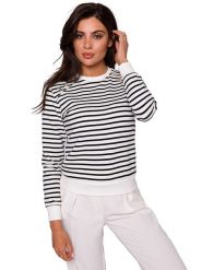 Be Wear Bluza w kolorze czarno-białym rozmiar: XXL. Białe bluzy bez kaptura damskie Be Wear, xxl. Za 144.92 zł.
