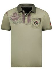 Canadian Peak Koszulka polo "Kimaceak" w kolorze khaki rozmiar: S. Brązowe koszulki polo męskie Canadian Peak, s, bez wzorów, z bawełny, bez ramiączek. Za 92.86 zł.