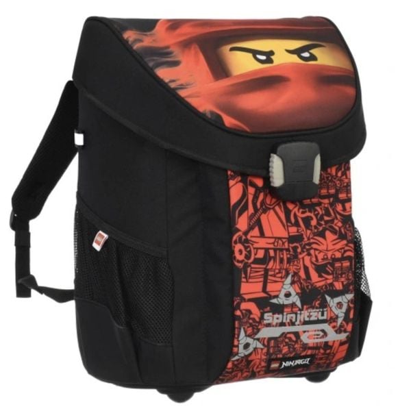 Plecak 18L Lego Ninjago Easy red - 20043-2202. Czarne plecaki damskie LEGO, bez wzorów. Za 274.85 zł.