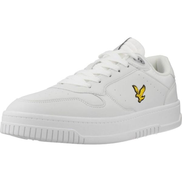 Buty LYLE&SCOTT ANDREW005 Biały. Białe buty trekkingowe męskie LYLE AND SCOTT, ze skóry, bez zapięcia, trekkingowe. Za 397.99 zł.