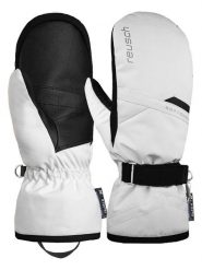 Reusch Rękawiczki funkcyjne w kolorze białym rozmiar: 6,5. Białe rękawiczki damskie REUSCH, bez wzorów, ze skóry. Za 135.81 zł.