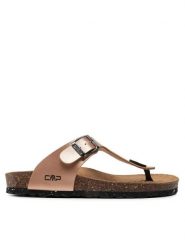 CMP Japonki Eco Mymosa Wmn Flip FLop 3Q91036 Różowy. Czerwone klapki damskie CMP, bez wzorów, ze skóry, bez obcasa. Za 189.99 zł.