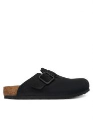 Birkenstock Klapki Boston Wire Buckle 1031585 Czarny. Czarne klapki i japonki męskie Birkenstock, z nubiku. Za 719.99 zł.