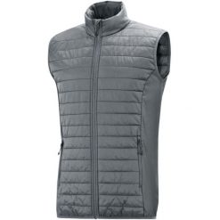Kurtka puchowa bez rękawów Jako Corporate. Szare kurtki męskie Jako, m, bez wzorów, z puchu, eleganckie, bez kaptura. Za 411.50 zł.