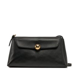 Torebka Furla. Czarne listonoszki damskie Furla, bez wzorów, bez dodatków. Za 1,009.00 zł.