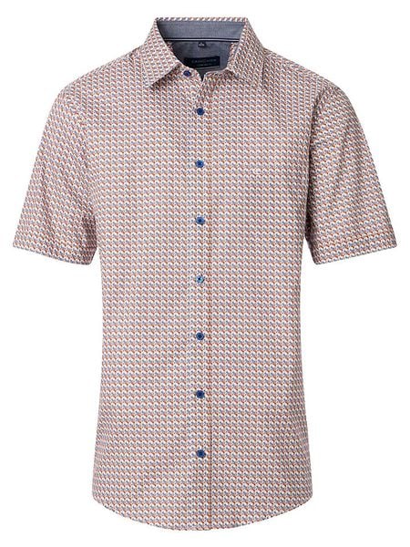 CASAMODA Koszula - Comfort fit - ze wzorem rozmiar: XL. Koszule męskie CASAMODA, xl, bez wzorów, z bawełny, bez kołnierzyka, bez ramiączek. Za 85.95 zł.