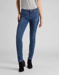 DAMSKIE SPODNIE JEANSOWE LEE SCARLETT BO JACKSON WORN L506MXAX 112111212. Spodnie materiałowe damskie Lee, bez wzorów, z jeansu. Za 199.99 zł.