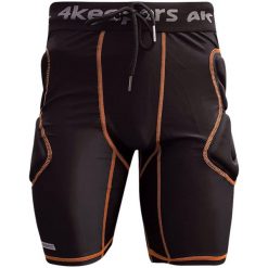 Spodenki bramkarskie 4KEEPERS Elite II GK Short. Czarne szorty damskie 4KEEPERS, bez wzorów, z tkaniny. Za 275.93 zł.