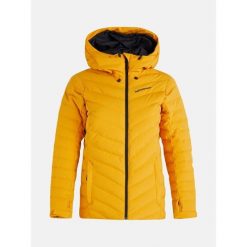 Kurtka Peak Performance Damska W Frost Ski Jacket. Żółte kurtki damskie Peak Performance, l, bez wzorów, bez kaptura, narciarskie. W wyprzedaży za 1,479.00 zł.