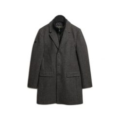 Płaszcz Superdry Town. Szare płaszcze męskie Superdry., xl, bez wzorów, prążkowane, eleganckie. Za 1,148.40 zł.