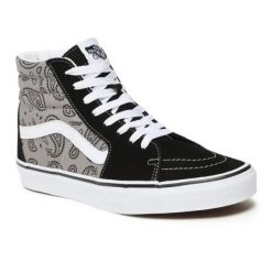 Buty do chodzenia unisex Vans Sk8-Hi. Czarne buty sportowe na co dzień damskie Vans, bez wzorów, trekkingowe, Vans SK8. Za 249.00 zł.