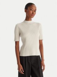 ACCESS FASHION Sweter 54-8046 Beżowy Slim Fit. Brązowe swetry klasyczne damskie ACCESS FASHION, m, z syntetyku, bez kołnierzyka. Za 289.99 zł.