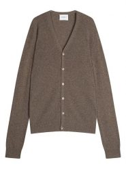 Perfect Cashmere Kaszmirowy kardigan "Errol" w kolorze szarobrązowym rozmiar: XL. Brązowe kardigany męskie Perfect Cashmere, xl, bez wzorów, z kaszmiru, bez kołnierzyka. Za 448.45 zł.