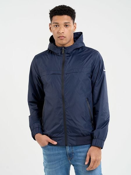 BIG STAR Kurtka przejściowa "Ronabi" w kolorze granatowym rozmiar: L. Niebieskie kurtki męskie Big Star, l, bez wzorów, retro, bez kaptura. Za 169.99 zł.