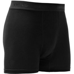 Bokserki termoaktywne Devold Breeze Merino 150 Boxer. Czarne bokserki męskie Devold, bez wzorów, z materiału. Za 208.99 zł.