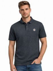 Geographical Norway Koszulka polo "Krafto" w kolorze czarnym rozmiar: L. Czarne koszulki polo męskie Geographical Norway, l, bez wzorów, z bawełny, bez ramiączek. Za 111.84 zł.