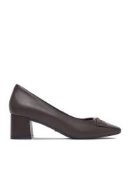 MEXX Czółenka EO-R26SS15331-01 Brązowy. Brązowe czółenka damskie Mexx, bez wzorów, ze skóry, bez obcasa. Za 369.99 zł.