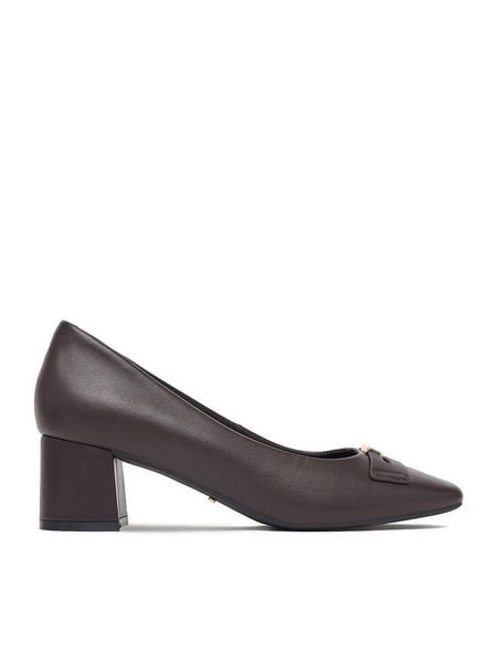 MEXX Czółenka EO-R26SS15331-01 Brązowy. Brązowe czółenka damskie Mexx, bez wzorów, ze skóry, bez obcasa. Za 369.99 zł.