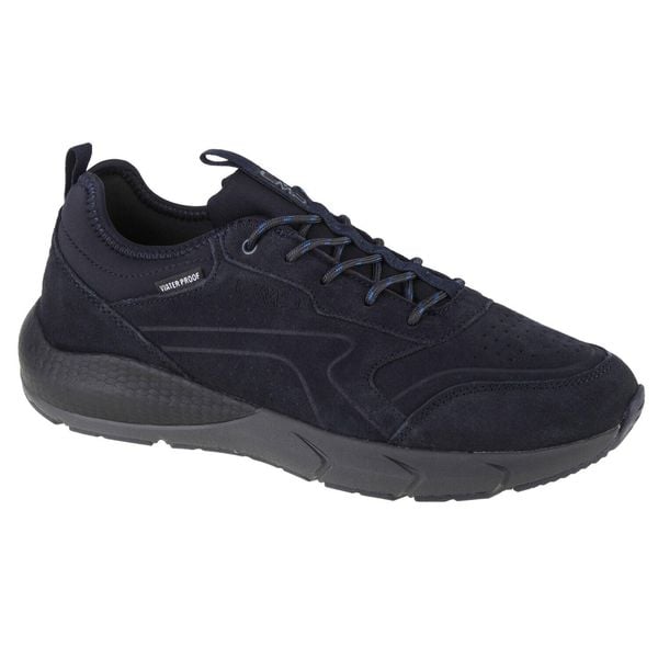 Buty do chodzenia męskie, CMP Syryas WP. Czarne buty trekkingowe męskie CMP, z materiału, przed kostkę, bez zapięcia, outdoorowe. Za 299.90 zł.