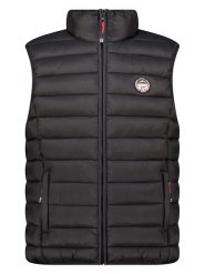 Geographical Norway Kamizelka pikowana "Vamigo" w kolorze czarnym rozmiar: XL. Czarne kamizelki męskie Geographical Norway, xl. Za 98.42 zł.