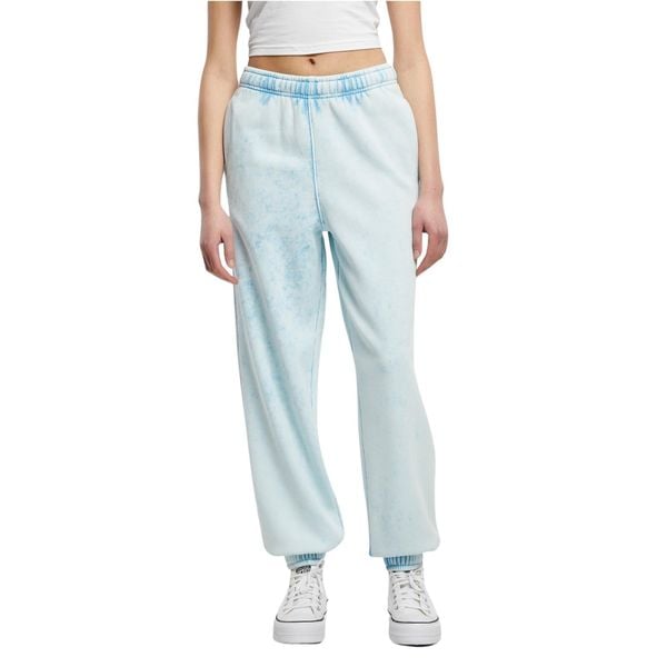 Spodnie dresowe Urban Classics Towel Washed. Niebieskie spodnie dresowe damskie Urban Classics, z dresówki. Za 237.00 zł.