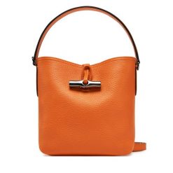 Torebka Longchamp. Brązowe torebki klasyczne damskie Longchamp, bez wzorów, bez dodatków. Za 2,109.00 zł.