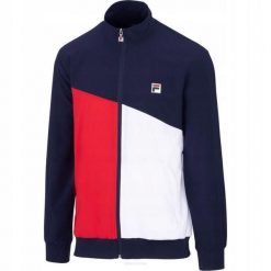 Bluza tenisowa Fila Jacket Marcus. Białe bluzy bez kaptura męskie Fila, xl, z materiału. Za 349.00 zł.