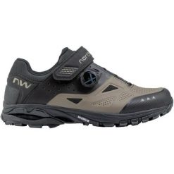Buty rowerowe Northwave Spider Plus 3. Brązowe buty trekkingowe męskie Northwave, bez zapięcia, rowerowe. Za 646.00 zł.