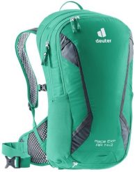 Plecak rowerowy Deuter Race EXP Air fern-graphite. Szare plecaki męskie Deuter, bez wzorów, z nylonu. Za 445.55 zł.