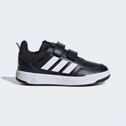 Buty Tensaur Sport 3.0 CF K. Białe buty sportowe na co dzień damskie Adidas, z gumy, bez zapięcia, na jogę i pilates. Za 169.00 zł.