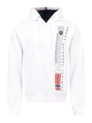 Geographical Norway Bluza "Fogora" w kolorze białym rozmiar: S. Białe bluzy z kapturem męskie Geographical Norway, s. Za 114.17 zł.