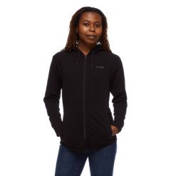 Bluza turystyczna rozpinana damska Black Diamond Mountain Transparency. Czarne bluzy bez kaptura damskie Black Diamond, xs. Za 192.99 zł.