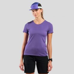 Koszulka damska Odlo F-DRY T-shirt crew neck s/s. Czarne t-shirty damskie Odlo, s, bez wzorów, z materiału, bez kołnierzyka. Za 180.50 zł.