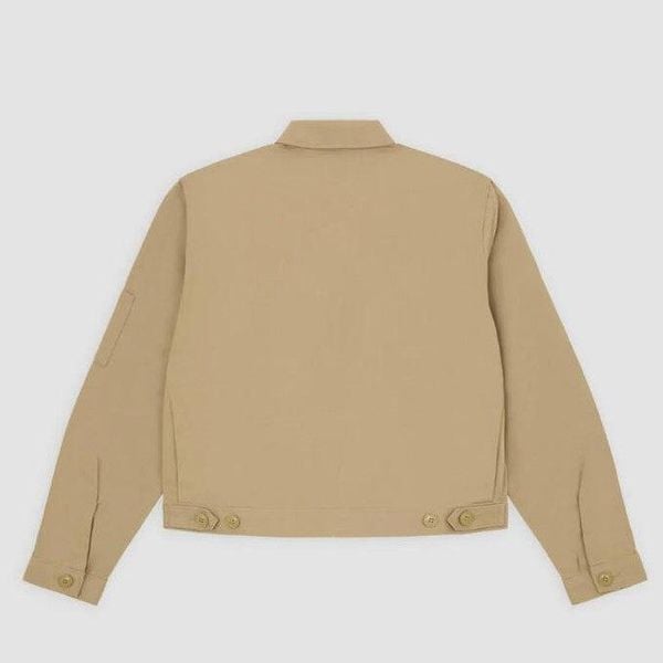 Kurtka Dickies W ocieplana Eisenhower Khaki. Zielone kurtki damskie Dickies, bez wzorów, bez kaptura. Za 338.36 zł.