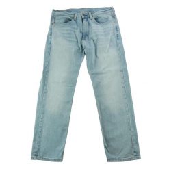 Second life - Spodnie męskie Levi Strauss 505 Regular - Stan dobry. Niebieskie spodnie materiałowe męskie Levi's, bez wzorów, eleganckie. Za 97.94 zł.